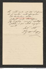 Nachlass Franz Steindachner, Brief von Giuseppe Scarpa an Franz Steindachner (25.10.1905), Inv.Nr. 440.01, Seite 2